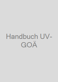 Handbuch UV-GOÄ