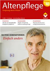Cover Altenpflege