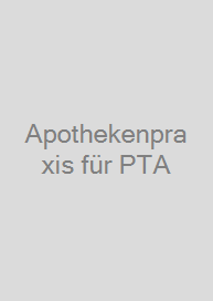 Cover Apothekenpraxis für PTA