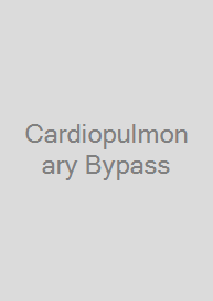 Cover Cardiopulmonary Bypass