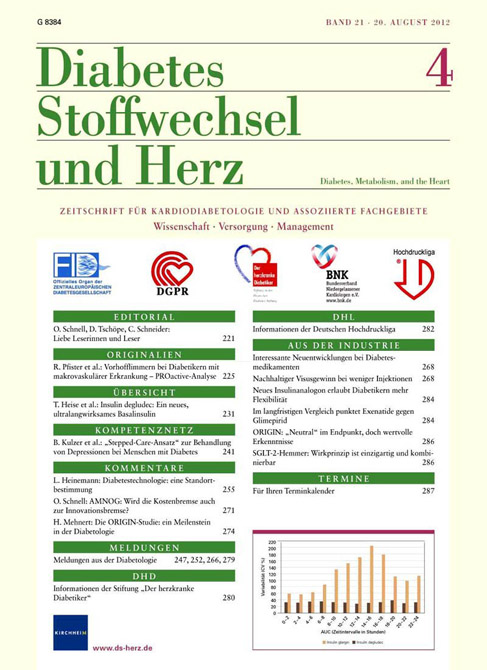Diabetes, Stoffwechsel und Herz