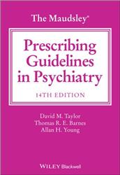 Cover The Maudsley Prescribing Guidelines in Psychiatry