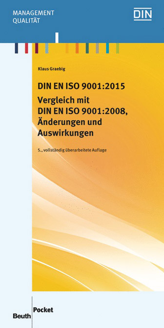 DIN EN ISO 9001:2015 - Vergleich mit DIN EN ISO 9001:2008