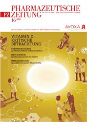 Cover Pharmazeutische Zeitung