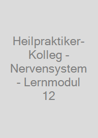 Heilpraktiker-Kolleg - Nervensystem - Lernmodul 12