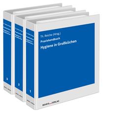 Cover Hygiene in Großküchen - GRUNDWERK zur Fortsetzung in 4 Ordnern mit CD-ROM