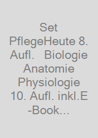 Set PflegeHeute 8. Aufl. + Biologie Anatomie Physiologie 10. Aufl. inkl.E-Book mit Tabletcase
