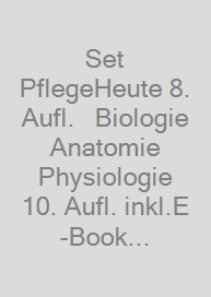 Cover Set PflegeHeute 8. Aufl. + Biologie Anatomie Physiologie 10. Aufl. inkl.E-Book mit Tabletcase