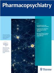 Cover Pharmacopsychiatry