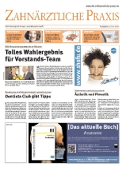 DENTAL Plus - Print-Ausgabe -> ab 2024 nur noch als e-journal #4492