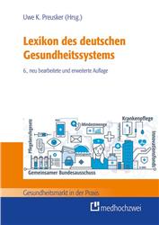 Cover Lexikon des deutschen Gesundheitssystems