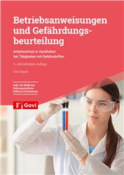 Cover Betriebsanweisungen und Gefährdungsbeurteilung