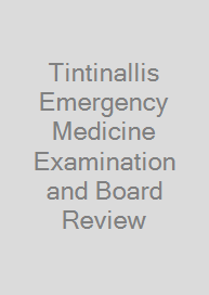 Cover Tintinallis Emergency Medicine Examination and Board Review