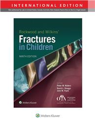 Cover Rockwood and Wilkins' Fractures in Children