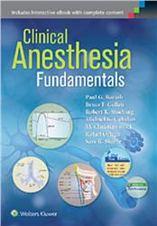 Cover Foundations of Clinical Anesthesia