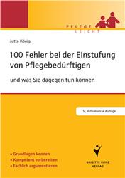 Cover 100 Fehler bei der Einstufung von Pflegebedürftigen