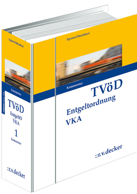 TVöD Entgeltordnung VKA - GRUNDWERK Print zur Fortsetzung-