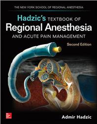 Cover Hadzic´s Textbook of Regional Anesthesia and Acute Pain Management
