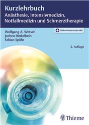 Cover Kurzlehrbuch Anästhesie, Intensivmedizin, Notfallmedizin und Schmerztherapie