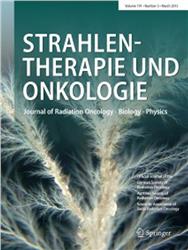 Cover Strahlentherapie und Onkologie