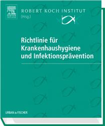Cover Richtlinie für Krankenhaushygiene und Infektionsprävention  (Grundwerk in 2 Ordner)
