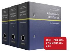 Cover Arbeitsrecht der Caritas - Fortsetzungswerk mit 4 Ordnern, Register u. digitaler Version