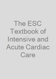 Cover The ESC Textbook of Intensive and Acute Cardiac Care
