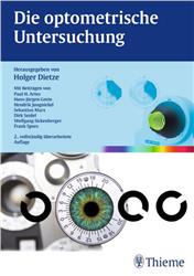 Cover Die optometrische Untersuchung