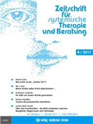 Cover Zeitschrift für systemische Therapie 
