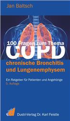 Cover 100 Fragen zum Thema COPD - chronische Bronchitis und Lungenemphysem