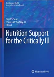 Cover Nutrition Support of the Critically Ill