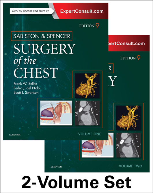 Sabiston & Spencer Surgery of the Chest. 2-Volume Set