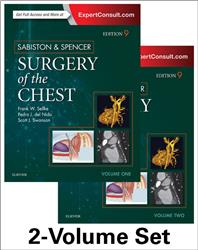 Cover Sabiston & Spencer Surgery of the Chest. 2-Volume Set