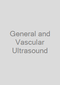Cover General and Vascular Ultrasound