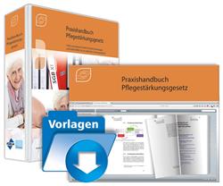 Cover Praxishandbuch Pflegestärkungsgesetz - Premiumausgabe