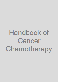 Cover Handbook of Cancer Chemotherapy