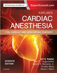 Cover Kaplan's Cardiac Anesthesia