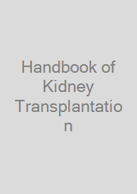 Cover Handbook of Kidney Transplantation