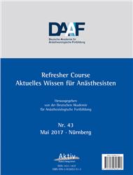 Cover Refresher Course Nr. 43