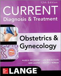 Cover Current Diagnosis & Treatment Obstetrics & Gynecology