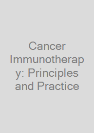 Cover Cancer Immunotherapy: Principles and Practice