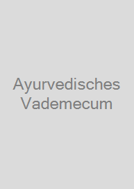 Cover Ayurvedisches Vademecum