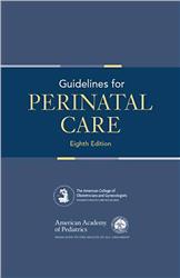 Cover Guidelines for Perinatal Care