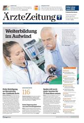 Cover Ärzte-Zeitung (Mo, Mi, Fr)