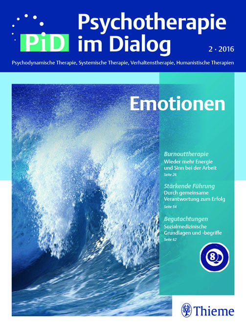 Psychotherapie im Dialog - Emotionen