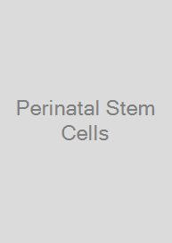 Cover Perinatal Stem Cells