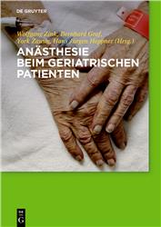 Cover Anästhesie beim geriatrischen Patienten