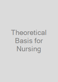 Cover Theoretical Basis for Nursing