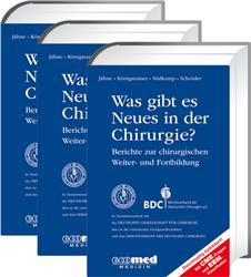 Cover Was gibt es Neues in der Chirurgie? Jahresbände 2015, 2016, 2017