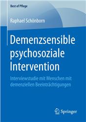 Cover Demenzsensible psychosoziale Intervention